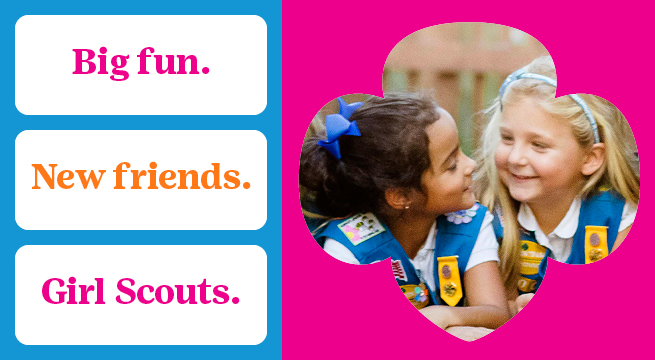Lead like a Girl Scout! Sign up today