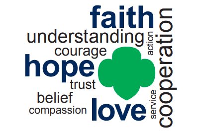 Girl Scout Faith Partner